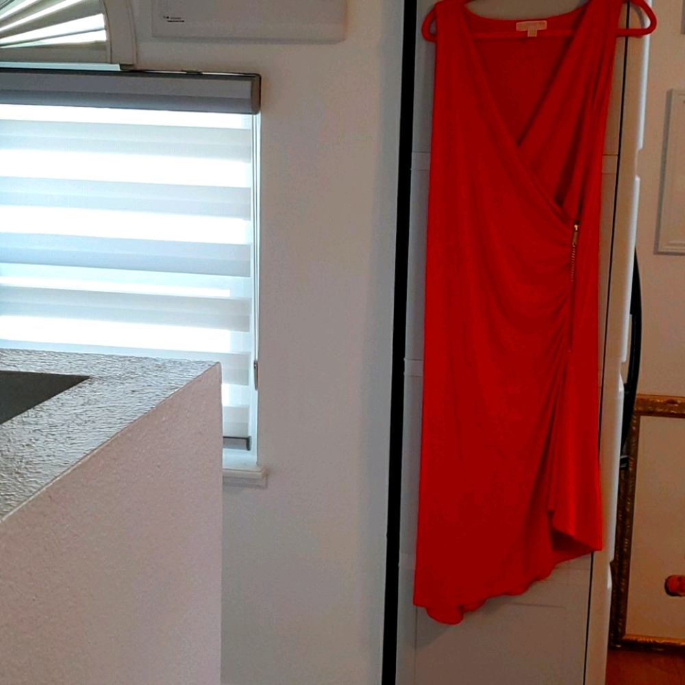 Red dress